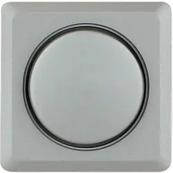 Kopp Dimmerbedienaufsatz druk Drehdimmer HK02 Milano stahl (328820009)