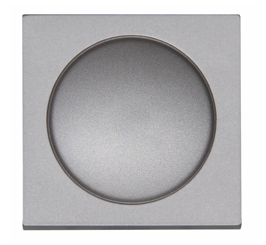 Dimmerbedienaufsatz Druck-Wechseldimmer HK07 Athenis stahl (490647008)
