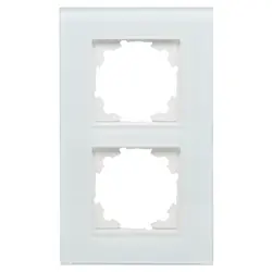 Kopp Abdeckrahmen 2-fach HK07 glas mint (405408007)