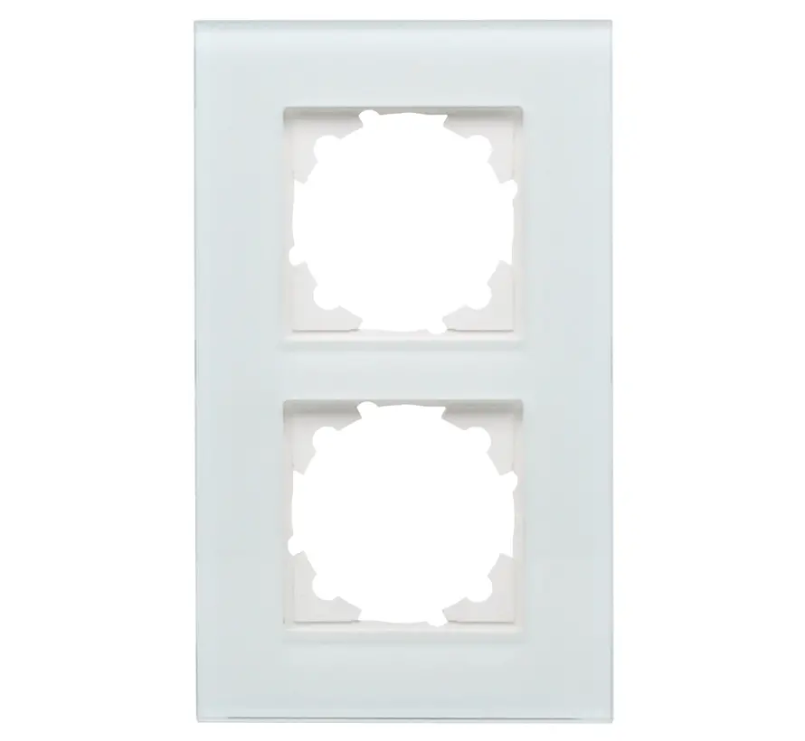 Abdeckrahmen 2-fach HK07 glas mint (405408007)