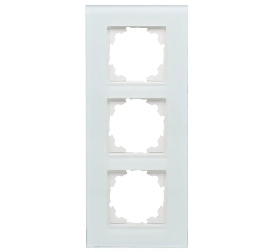 Abdeckrahmen 3-fach HK07 glas mint (405508000)