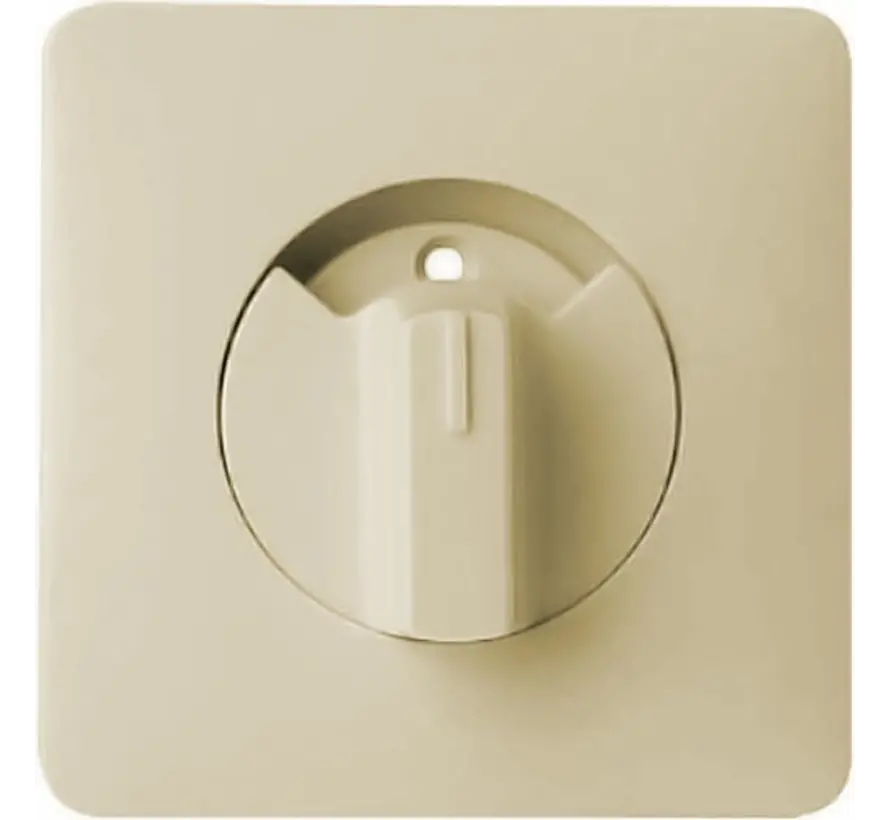 Drehbedienaufsatz für Jalousie, Stufen und Zeitschalter Standard creme (80.610 ZJ W)