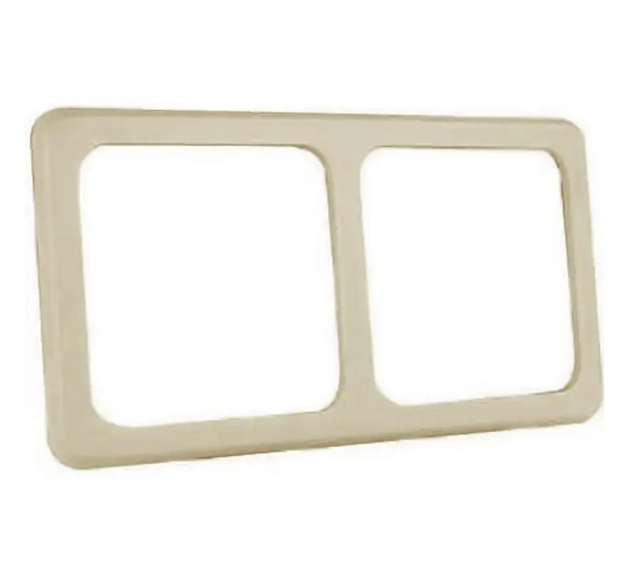 Abdeckrahmen 2-fach Standard creme (80.672 W)