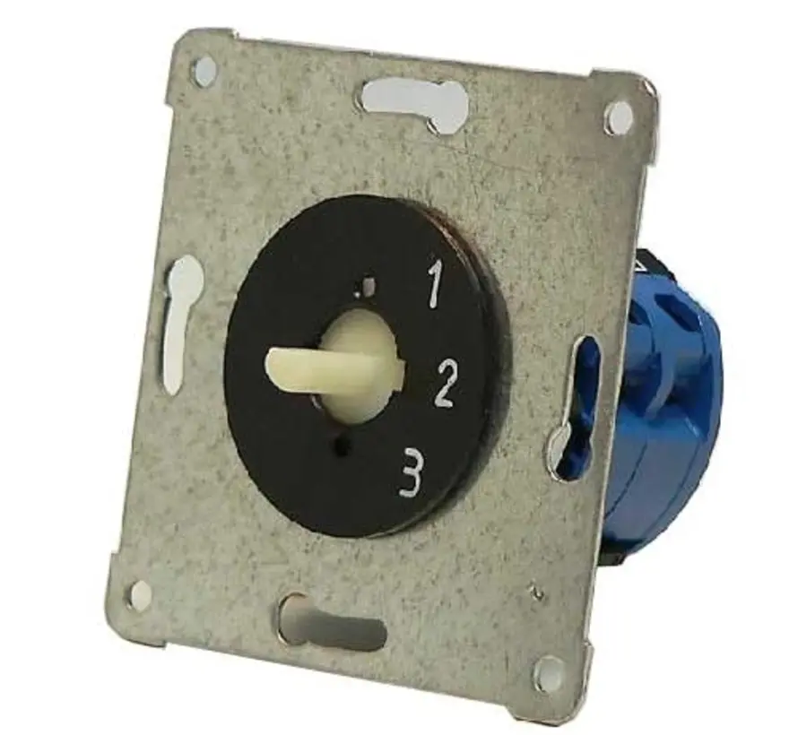 Dreistufenschalter ohne Nulllstellung 1-2-3 (600/3 O.A.)