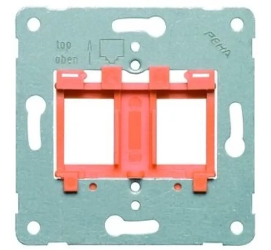 Tragplatte Modular Jack 7 orange (600 MJ7)