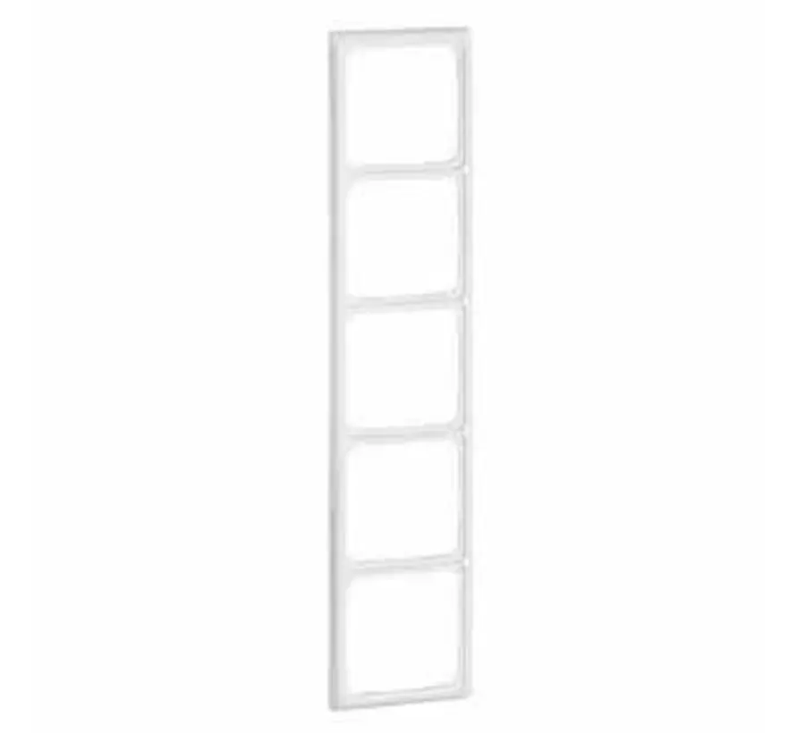 Abdeckrahmen 5-fach Standard Inline reinweiß (80.575.02)