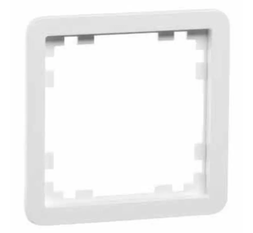 Zentralplatte 55x55mm Standard reinweiß (80.670/55.02)