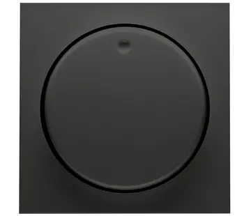 PEHA Dimmer bedienaufsatz Drehdimmer Badora schwarz matt (D 11.810.193 HR)