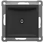 Blindabdeckung mit Tragplatte Badora schwarz matt (D 11.477.193)