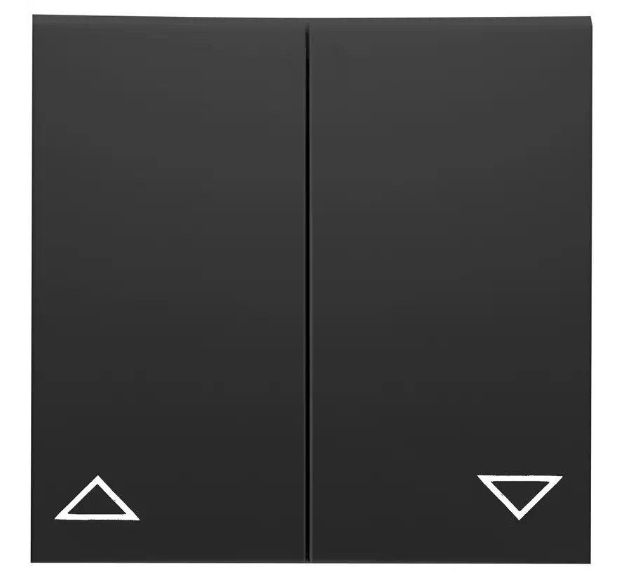 wippe 2-fach Serien-Jalousie 500 Badora schwarz matt (D 11.544.193)