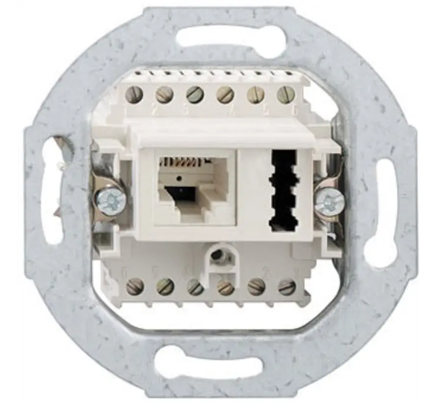 UAE/TAE-Anschlussdose 2-fach Abverkauf (IAE/UAE8(6)-TAE6F+N)