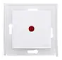 Wippe Kontrollfenster rot IP44 HK07 Athenis weiß (493572004)