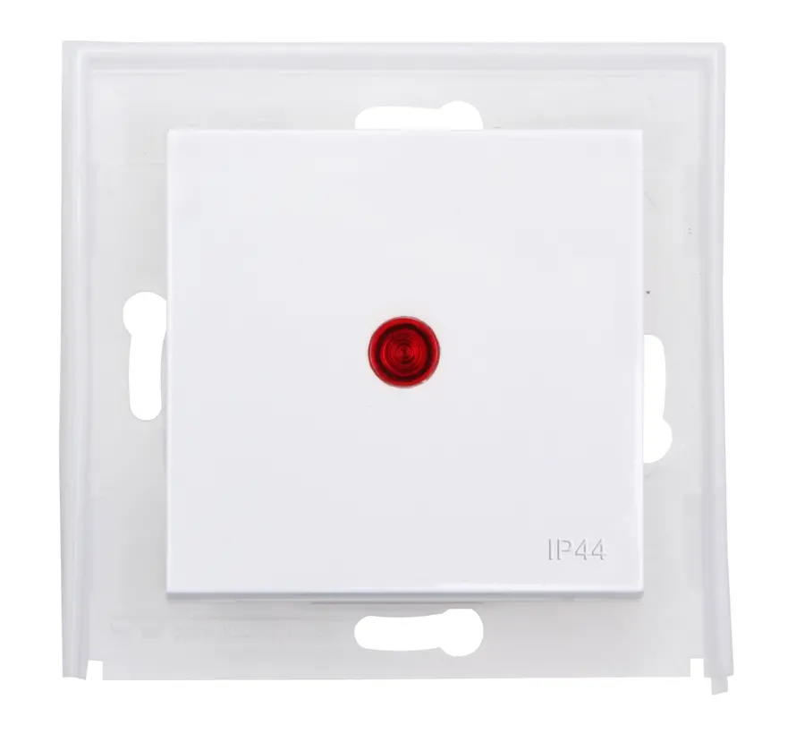 Wippe Kontrollfenster rot IP44 HK07 Athenis weiß (493572004)