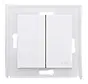 Wippe 2-fach IP44 HK07 Athenis weiß (493629009)