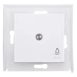 Kopp Wippe Kontrollfenster symbol Licht IP44 HK07 Athenis weiß (493942005)