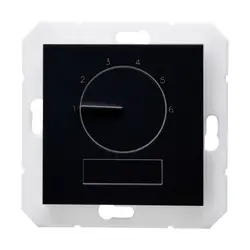 Kopp Thermostat premium HK07 Athenis schwarz matt