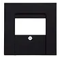 Zentralplatte TDO 1 tot 3-fach HK07 Athenis schwarz matt