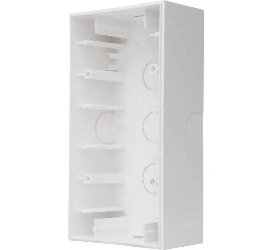 Aufputz-Gehäuse 2-fach HK07 Athenis arktisweiß matt