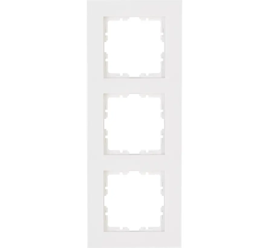 Abdeckrahmen 3-fach HK07 PURE reinweiß glänzend
