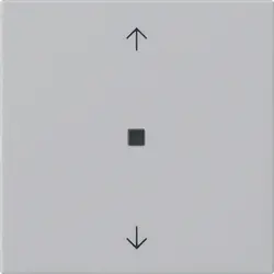 Gira Ersatzwippe Kontrollfenster pfeilsymbole für System 3000 Bedienaufsatz System 55 grau matt (5388015)