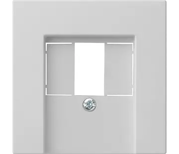 Gira Abdeckung für TAE und USB System 55 grau matt (0276015)