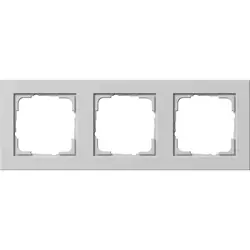Gira Abdeckrahmen 3fach E2 grau matt (021337)