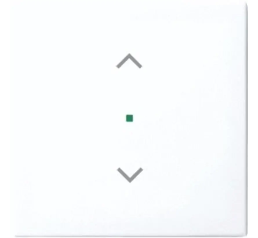 Wippe mit Pfeilsymbole für Bedienaufsatz flex 1-fach Balance SI weiß glänzend (6232-10-914)