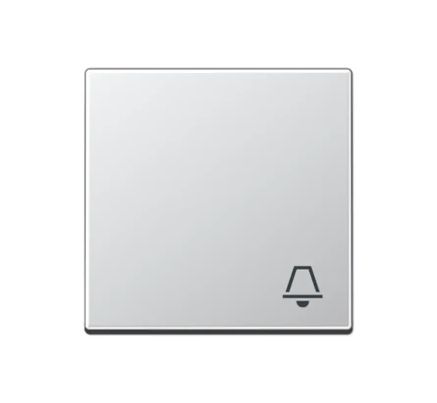 Wippe symbol Klingel A-range aluminium (A 590 K AL)