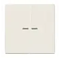HOME Dimmerbedienaufsatz 2-fach LS990 creme (BT LS 17102)