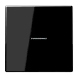 JUNG HOME Dimmerbedienaufsatz 1-fach LS990  schwarz glänzend (BT LS 17101 SW)