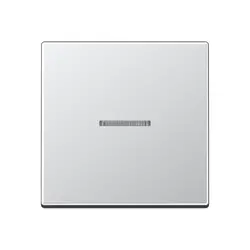 JUNG Wippe mit Kontrollfenster für HOME Funk-Schalter A-range aluminium (A 101 KO5 AL)
