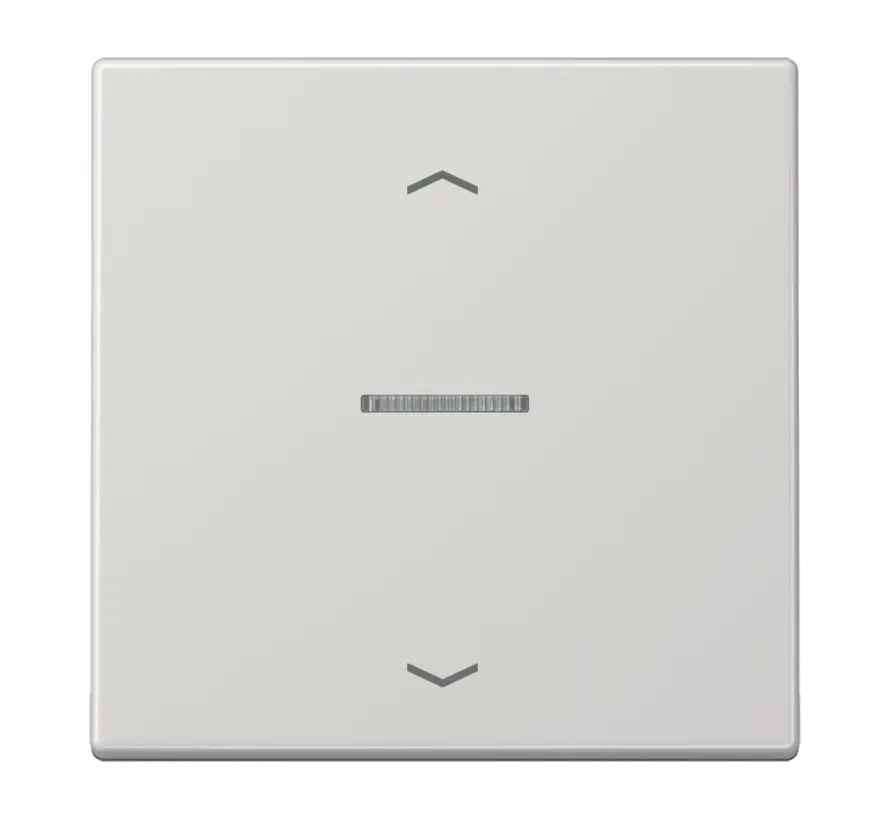 Wippe mit Kontrollfenster und Pfeilsymbolen für HOME Funk-Schalter LS990 hellgrau (LS 101 KO5P LG)