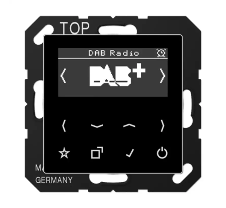 Smart Radio DAB+ ohne Lautsprecher A-range schwarz (DAB A SW)