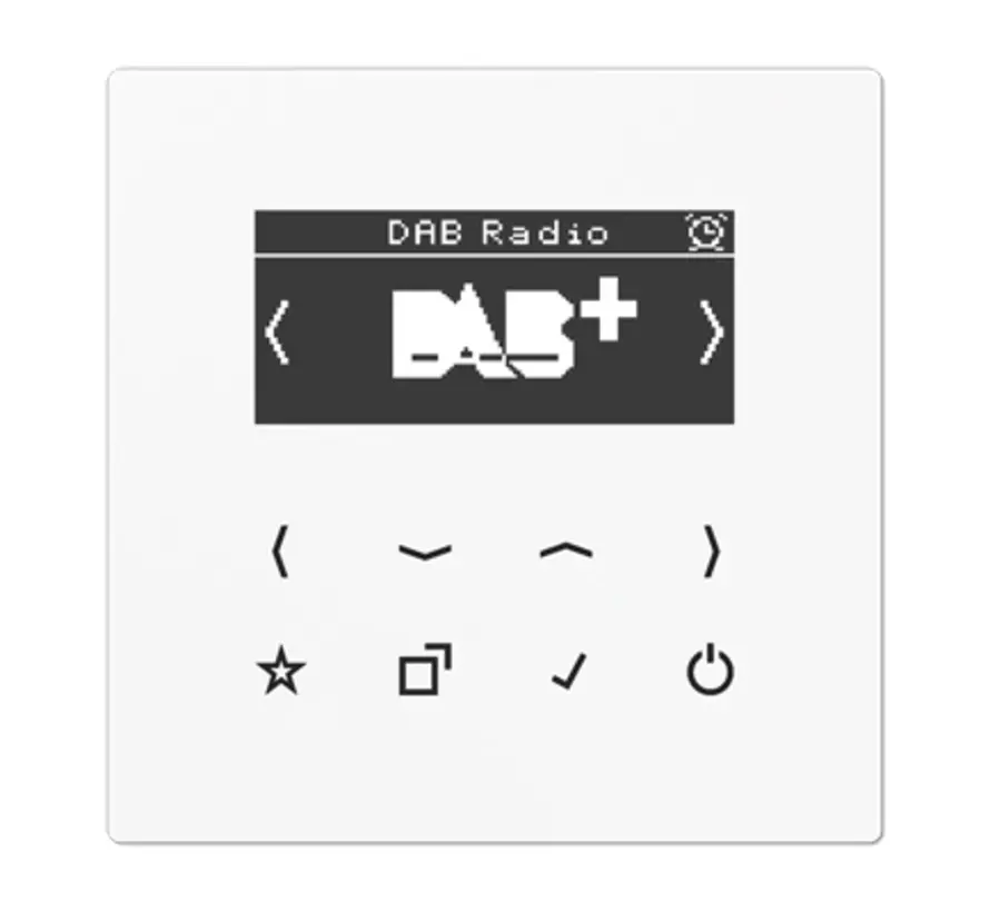 Smart Radio DAB+ ohne Lautsprecher LS990 alpinweiß (DAB LS WW)