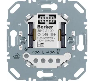 Berker Tastdimmer 2-fach Universal LED 2x 12-40 Watt (85422100)