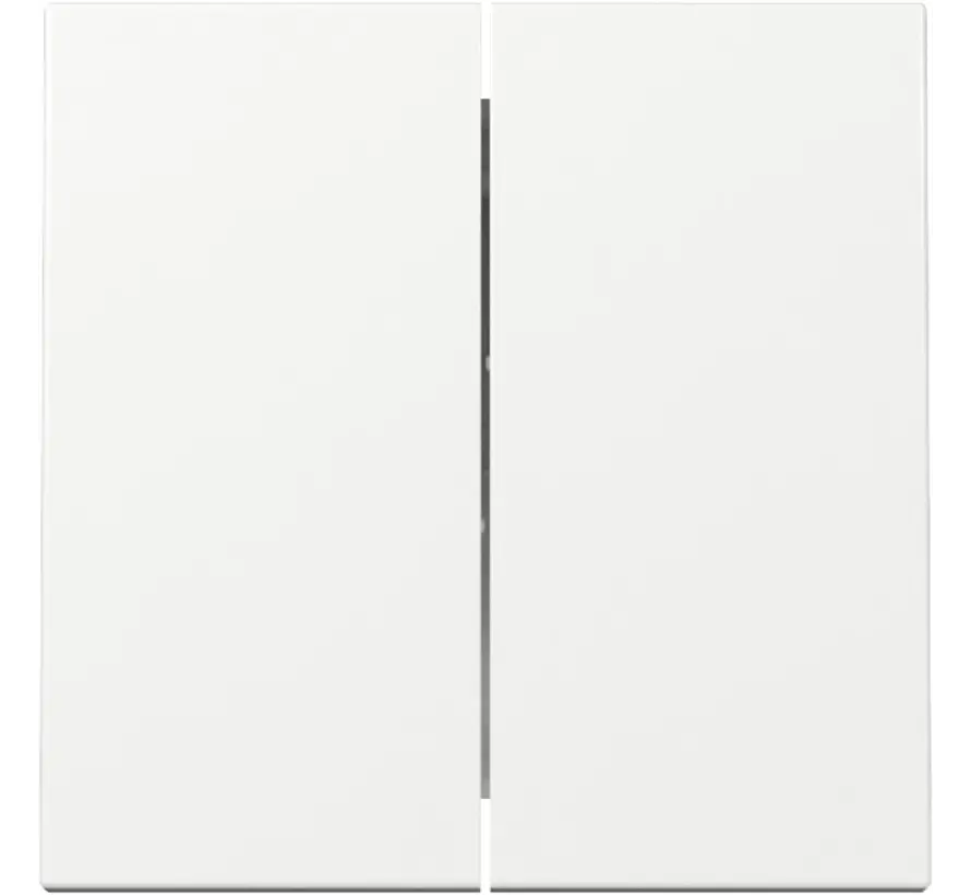 Wippe 2fach System 55 weiß glänzend (329503)
