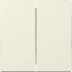 Gira Wippe 2fach System 55 creme glänzend (329501)