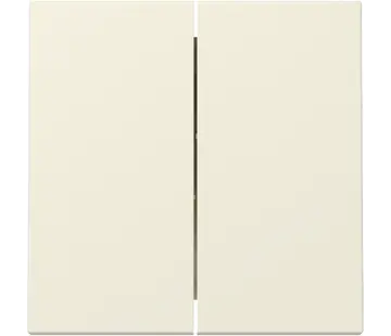 Gira Wippe 2fach System 55 creme glänzend (329501)