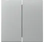 Wippe 2fach System 55 aluminium matt (329526)