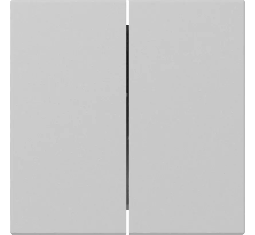 Wippe 2fach gerade stehend System 55 grau matt (3495015)