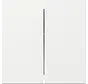 Wippe 2fach gerade stehend System 55 weiß glänzend (349503)