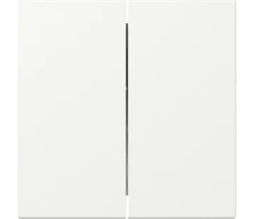 Gira Wippe 2fach gerade stehend System 55 weiß matt (349527)
