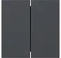 Wippe 2fach gerade stehend System 55 anthrazit matt (349528)