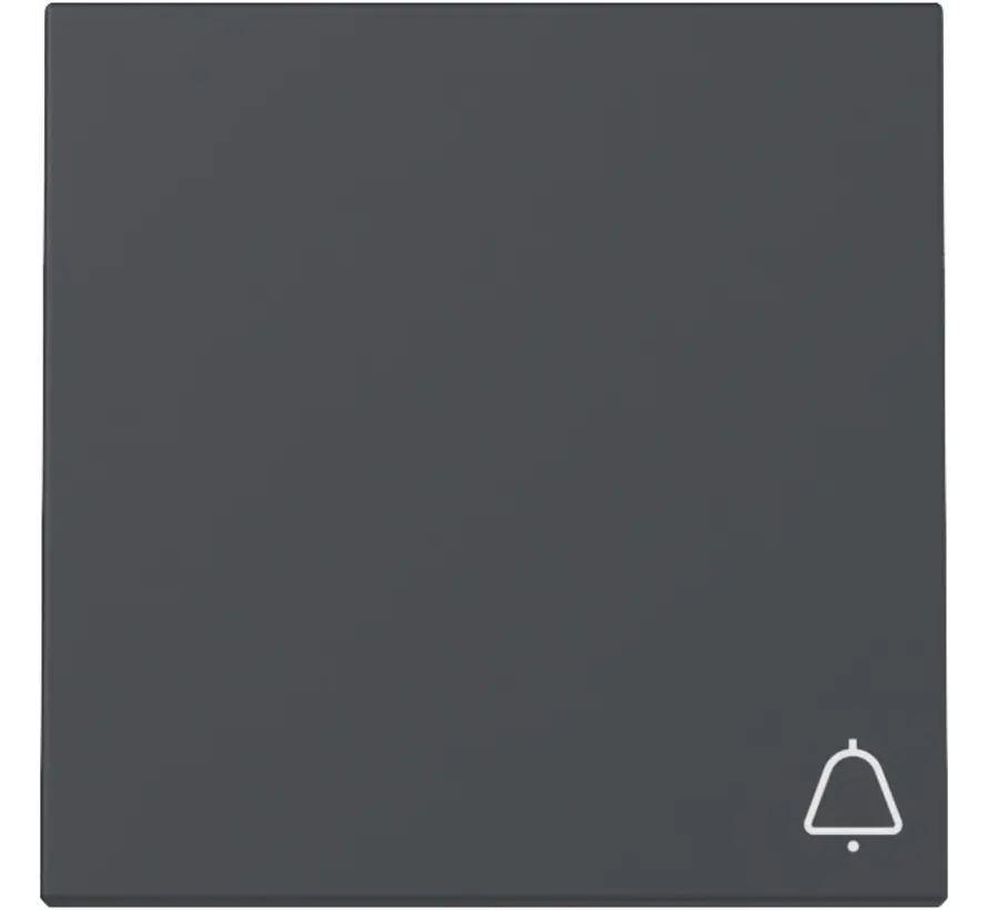 Wippe mit Symbol Klingel System 55 anthrazit matt (328628)