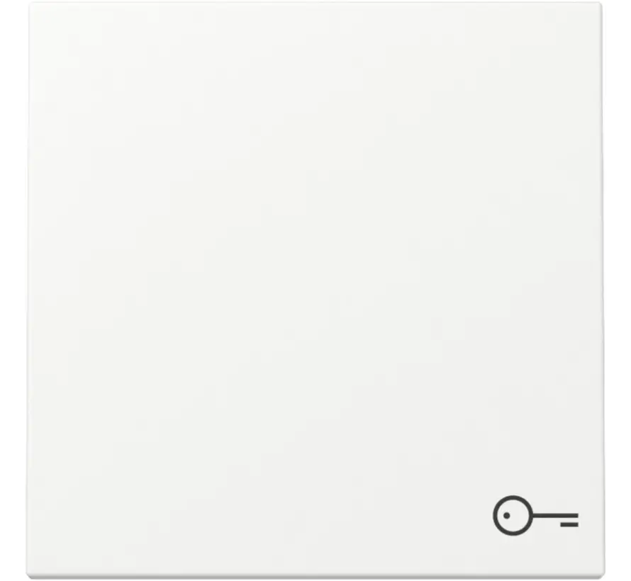 Wippe mit Symbol Tür System 55 weiß matt (328727)
