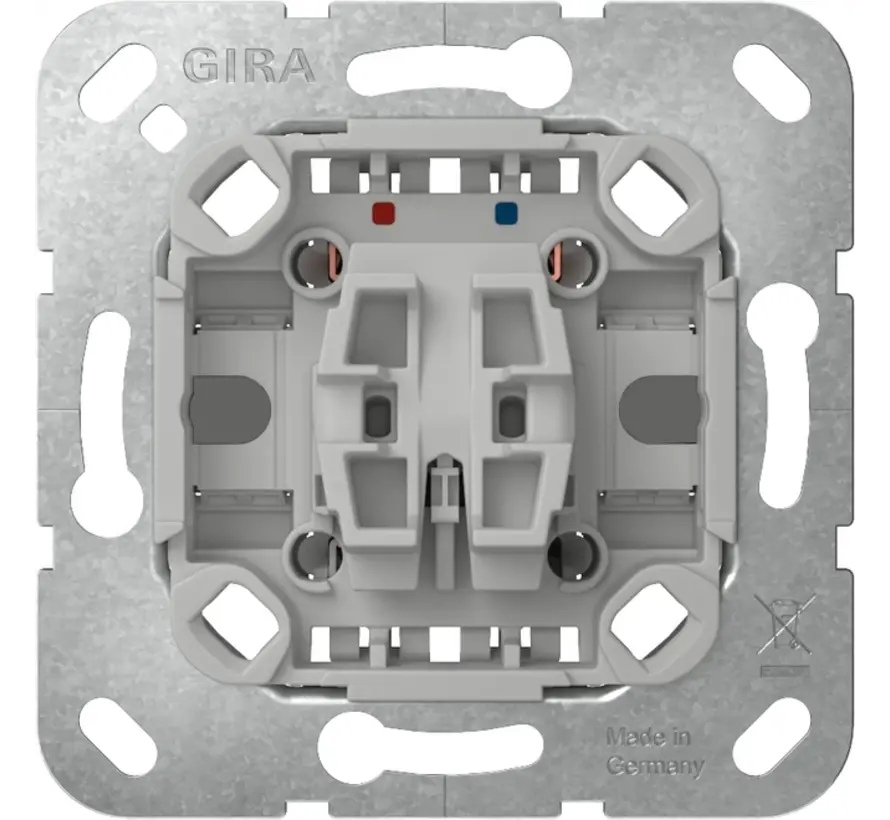 Wipptaster Schließer 1-polig mit N-klemme ohne Krallenbefestigung (387000)