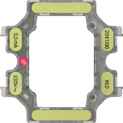 Gira LED-Beleuchtungselement 230 V Rot 0,5 mA Variante 2 (3792011)