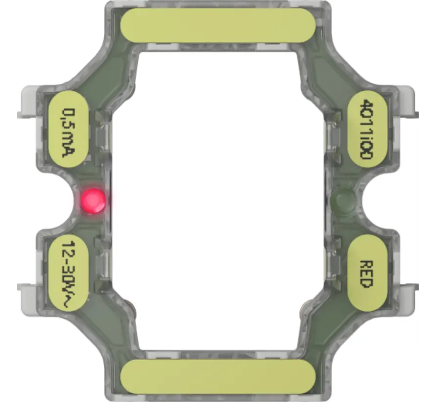 LED-Beleuchtungselement 12 - 30 V Rot 0,5 mA Variante 4 (3794011)