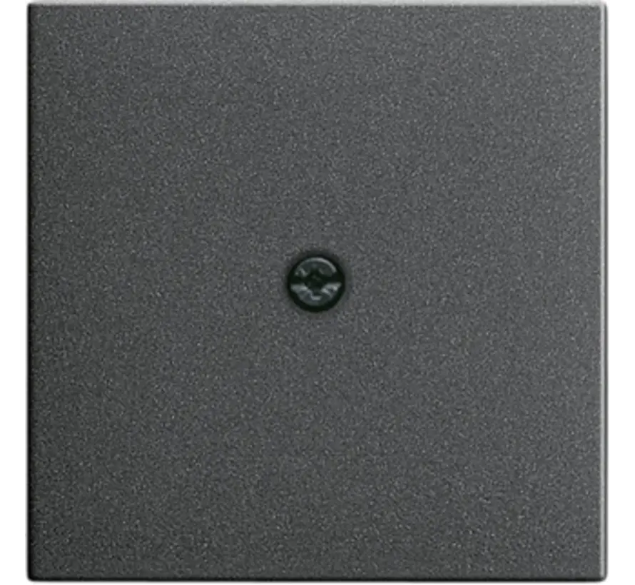 Abdeckung für Schnurableitung und Fernmeldeverbinderdose System 55 anthrazit matt (027428)