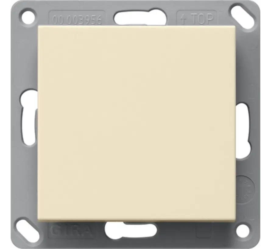 EnOcean Funk Wandsender 1fach System 55 creme glänzend (242101)
